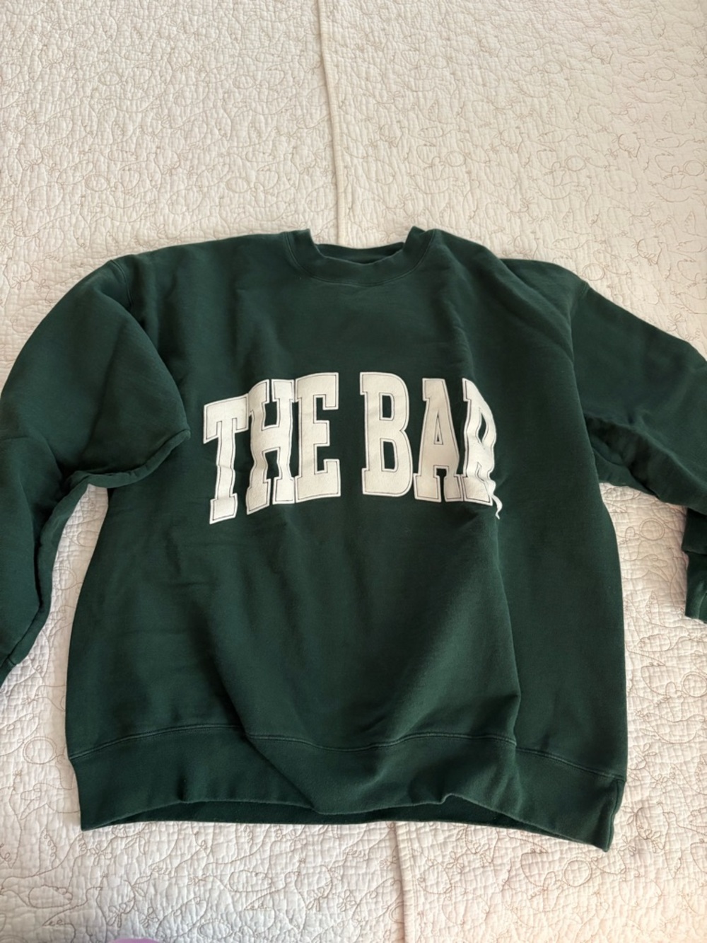 THE BAR Forest Green Sweatshirt